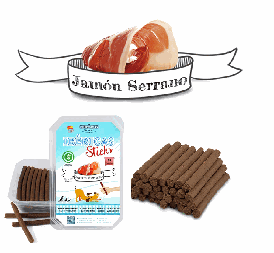 MEDITERRANEAN IBERICAS STICKS JAMON 800g..DESCATALOGADO