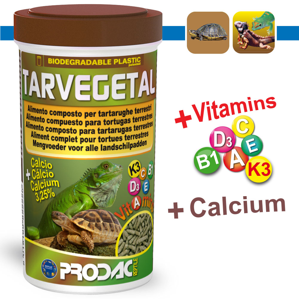 PRODAC TARVEG TORTUGA TIERRA 1200ML 260gr