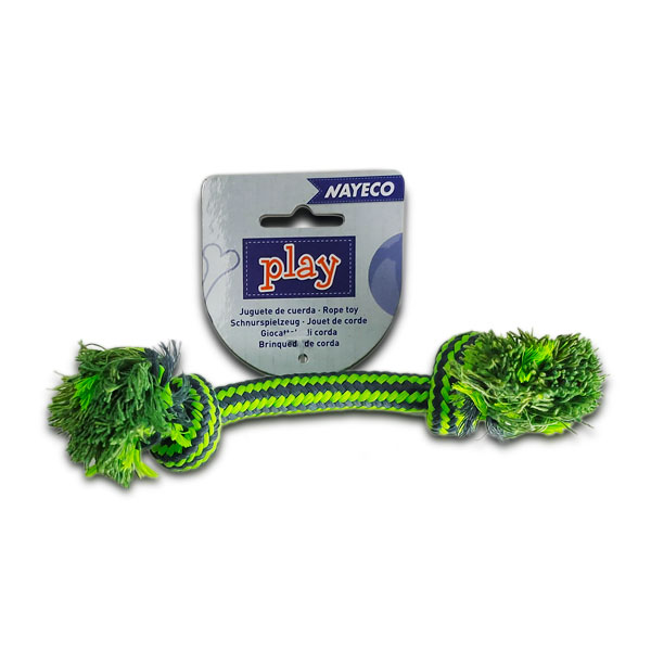 N.CUERDA DENTAL BICOLOR VERDE 15CM.