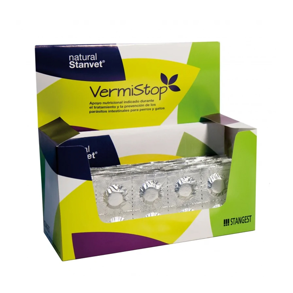 VERMISTOP BLISTER 120 CP/Precio 1 pastilla (Stangest)