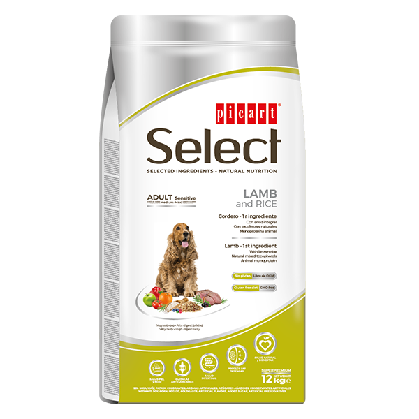 SELECT ADULT SENSITIVE LAMB&amp;RICE 3KG
