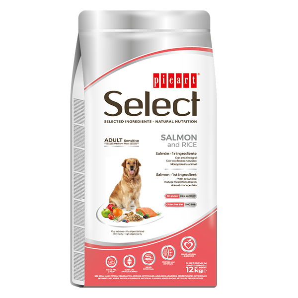 SELECT ADULT SENSITIVE SALMON&amp;RICE 3KG