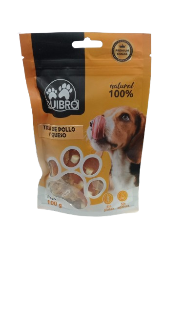 Q.TIRAS DE POLLO Y QUESO 100G QBP0030/1