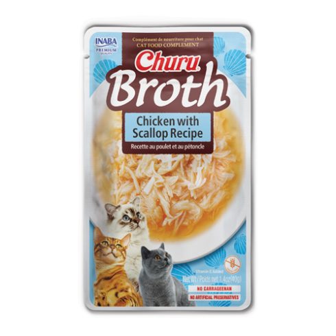CHURU CAT CHICKEN BROTH VIEIRA CAJA 12und.-