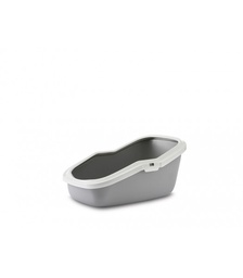 [5411388020453] SAVIC ASEO PEQUEÑO GRIS-BLANCO 56x39x27,5 cm