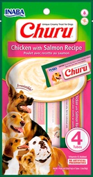 [8859387701084] CHURU DOG RECETA POLLO Y SALMON 4P  CAJA 12uds.DESCATALOGADO