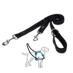 [649510003509] ROGZ CORREA MULTIPOSICION NEGRO XL 1,8m HLM05-A