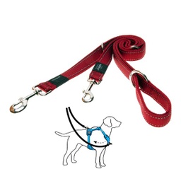 [649510003523] ROGZ CORREA MULTIPOSICION ROJO XL 1,8m HLM05-C