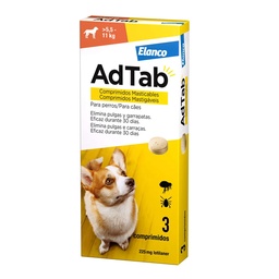 [5420036975465] ADTAB 225mg (5,5-11KG) Perro Masticable 3Comprimidos