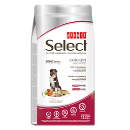 [8436011152285] SELECT ADULT MEDIUM CHICKEN&amp;RICE 12KG