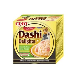 [4262365730619] Churu Cat Dashi Delight Pollo-Atún-Vieira 6ud.063553.-