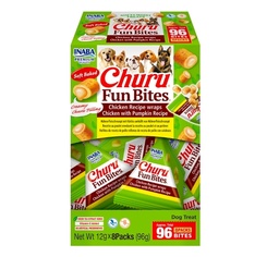 [4262365731791] Churu Dog Fun Bites Pollo Caja Verde.065088.DESCATALOGADO